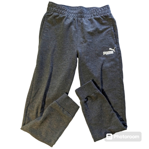 Puma Kids, Joggers. US Size L(14-16). CA(14-16). Grey. - Picture 4 of 11